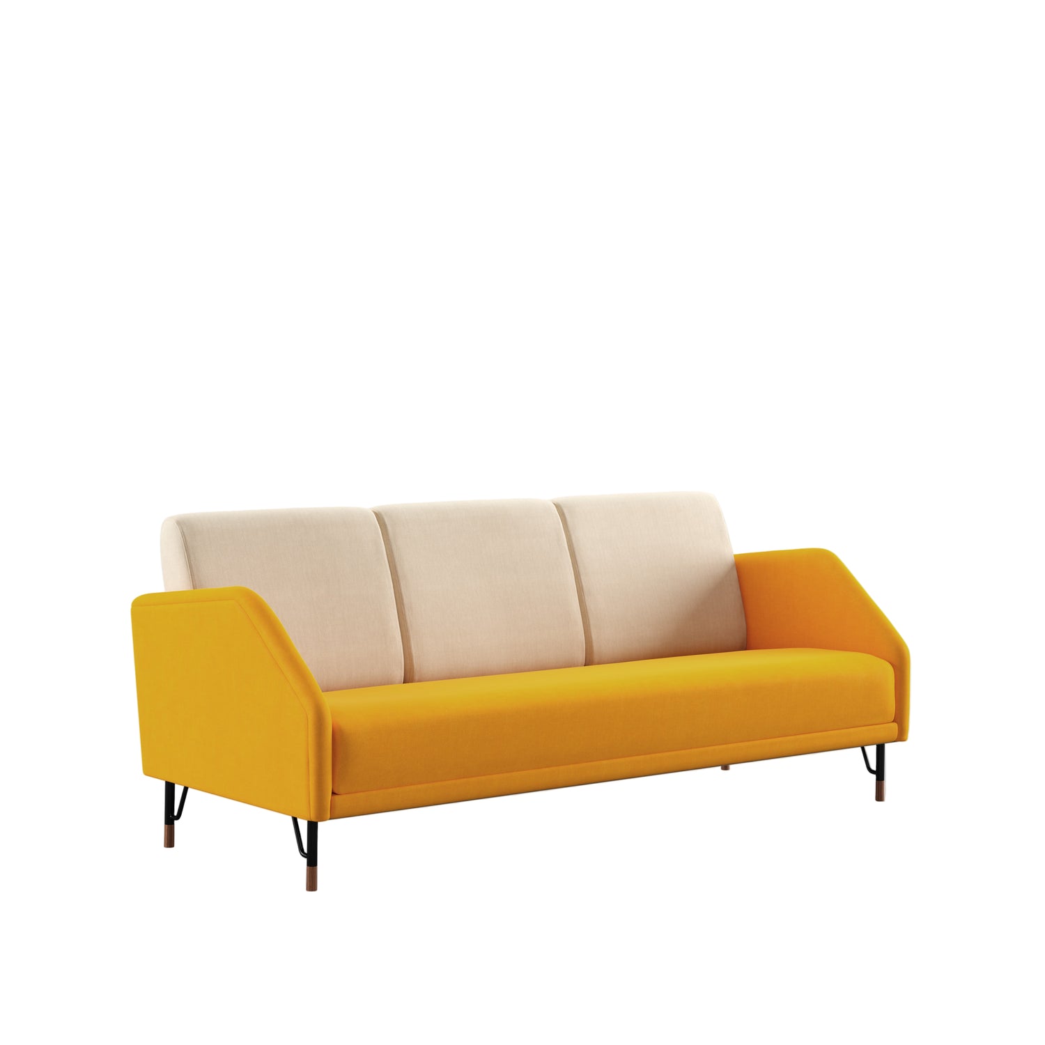 77 Sofa 3-pers, valnød af Finn Juhl