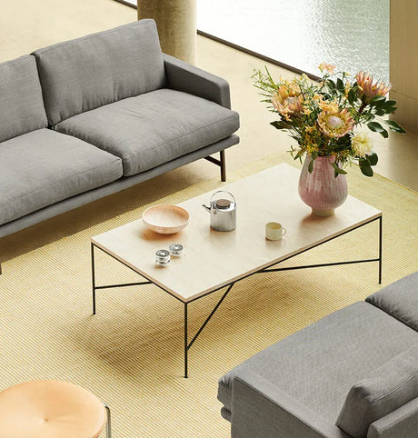 Planner Sofabord 130x70 fra Fritz Hansen - 1 - Jacobsen Plus