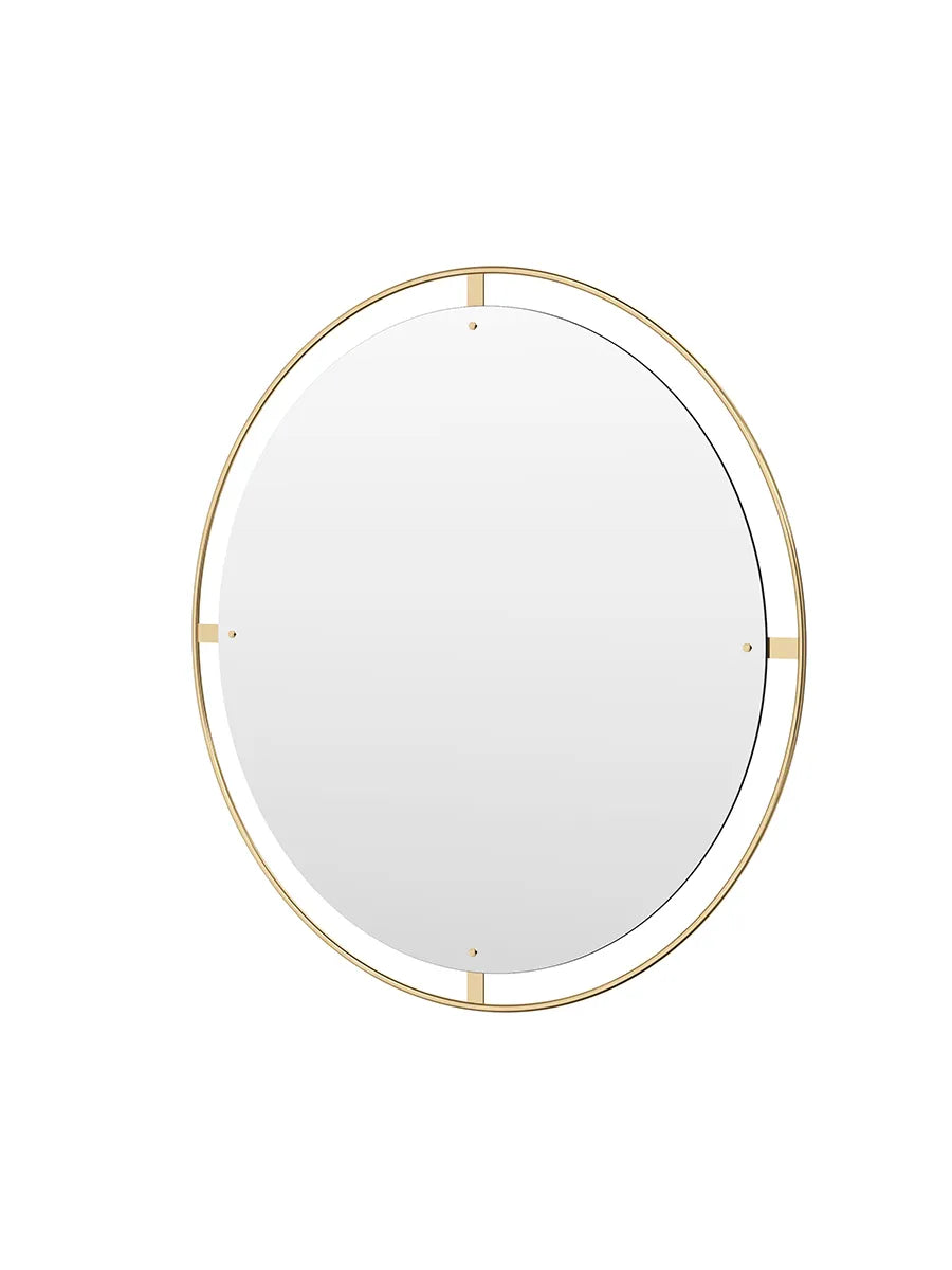 Nimbus Mirror Ø110, brass fra Audo Copenhagen