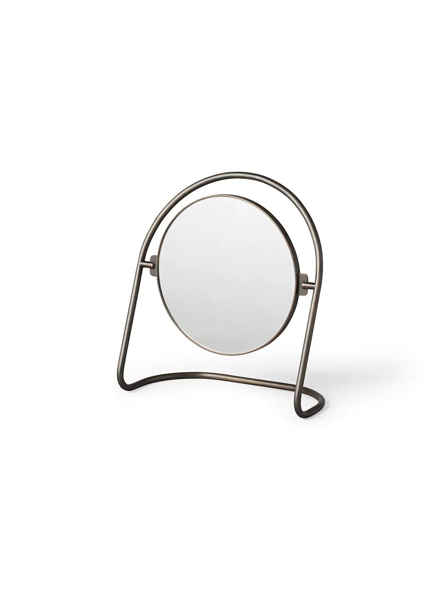 Nimbus Table Mirror fra Audo Copenhagen - Bronzed Brass - Jacobsen Plus