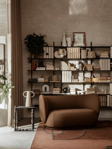 Rico Sofa 2 Grain, chocolate fra Ferm Living - 3 - Jacobsen Plus