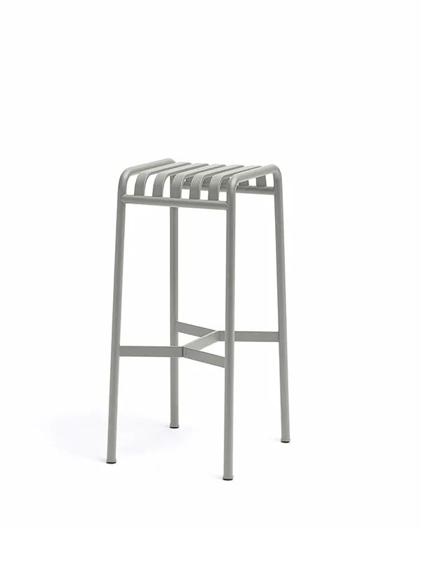 Palissade Bar Stool, sky grey fra Hay