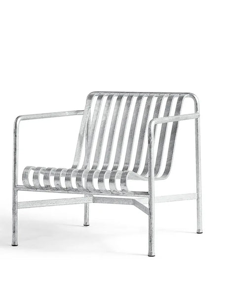 Palissade Lounge Chair Low, hot galvanised fra Hay - 1 - Jacobsen Plus