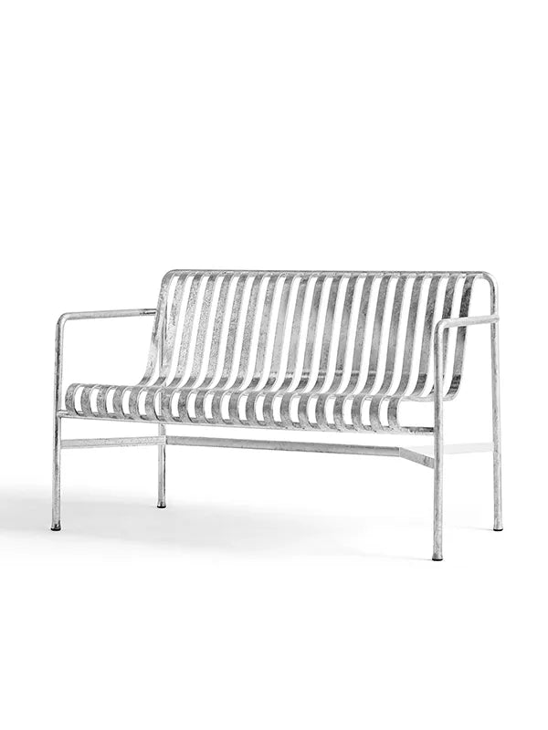 Palissade Dining Bench, hot galvanised fra Hay