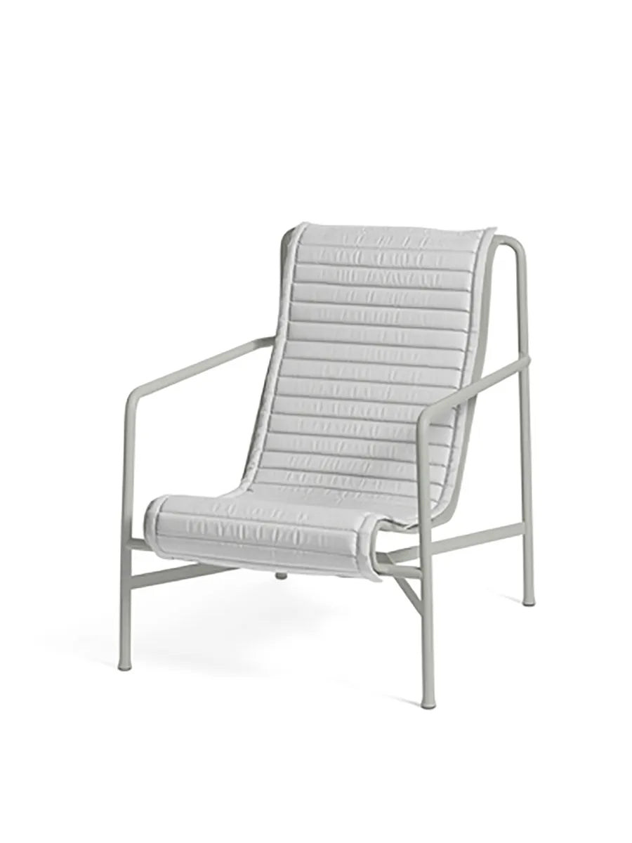 Quilted hynde til Palissade Lounge Chair high, sky grey fra Hay
