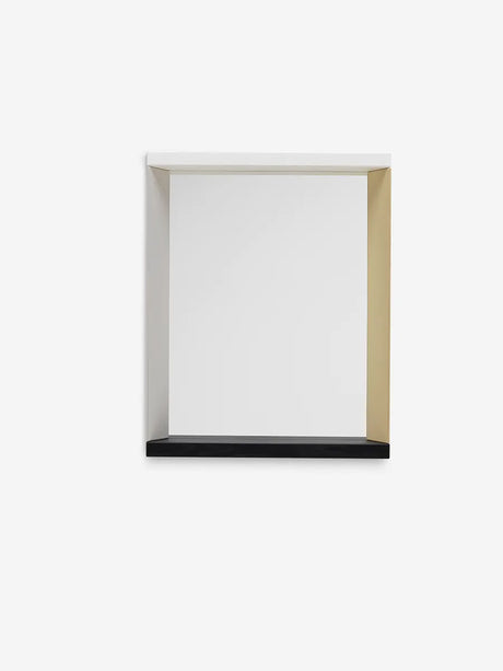 Colour Frame Mirror, small fra Vitra - Blue - Orange - Jacobsen Plus