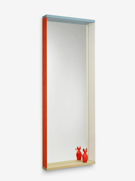 Colour Frame Mirror, large fra Vitra - Blue - Orange - Jacobsen Plus