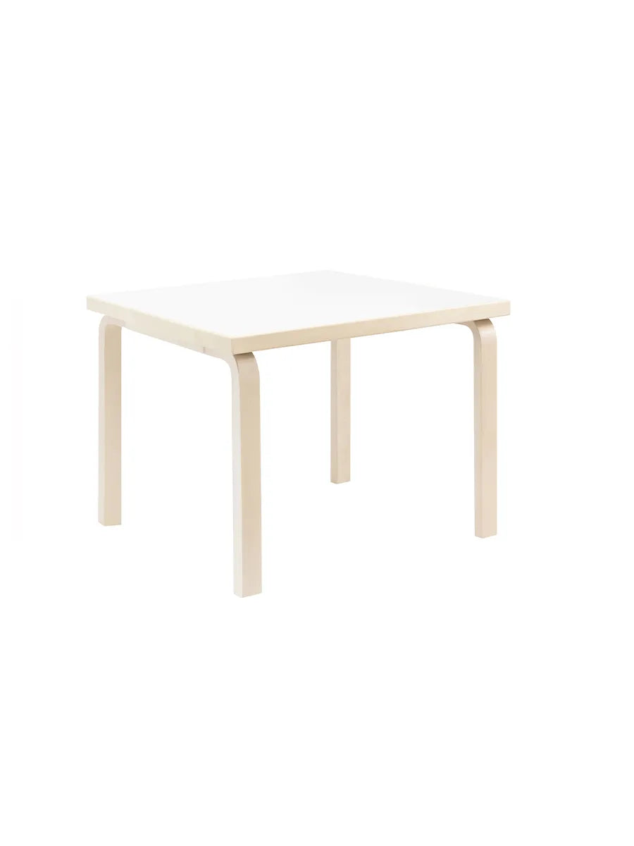 Aalto Children's Table Square fra Artek - Hvid Laminat - Jacobsen Plus