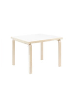 Aalto Children's Table Square fra Artek - Hvid Laminat - Jacobsen Plus