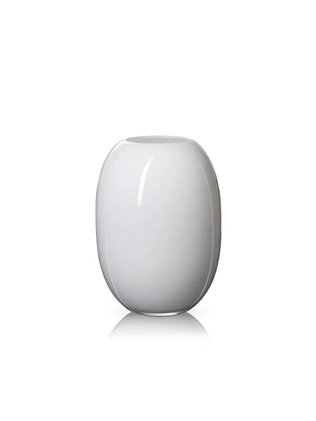 SUPER Vase fra Piet Hein (Hvid/Opal) - 16 cm - Jacobsen Plus