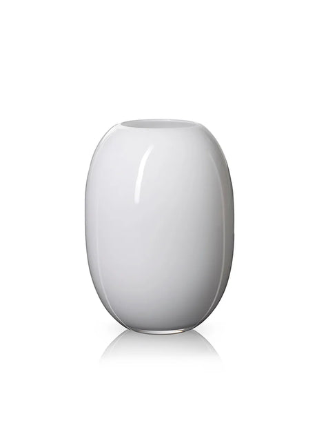 SUPER Vase fra Piet Hein (Hvid/Opal) - 16 cm - Jacobsen Plus