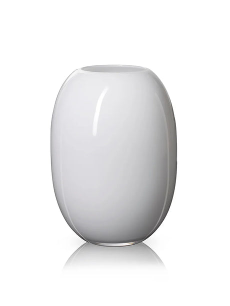 SUPER Vase fra Piet Hein (Hvid/Opal) - 25 cm - Jacobsen Plus