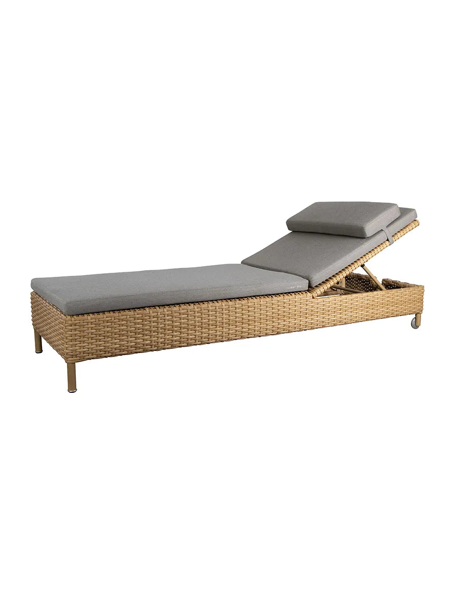 Rest Solvogn inkl. hynde fra Cane-line - Natur - Jacobsen Plus