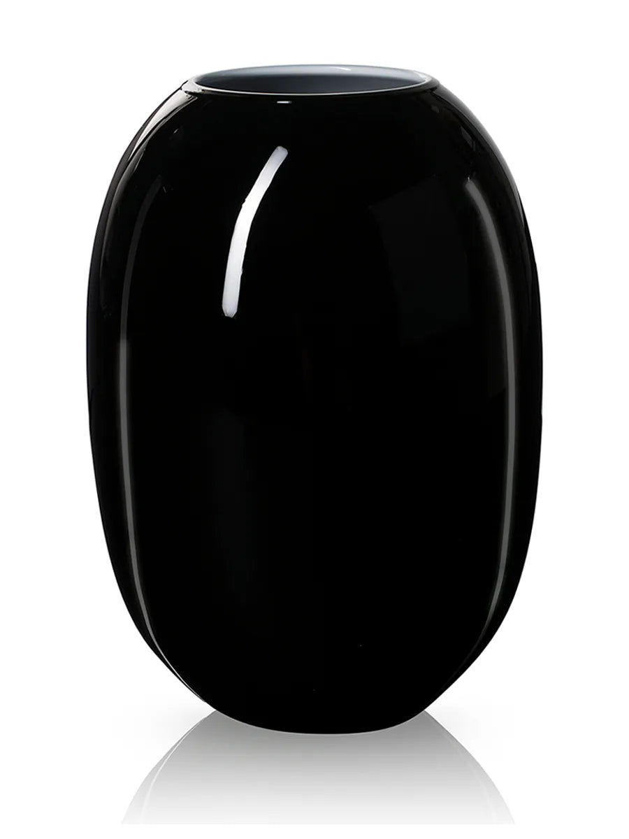 SUPER Vase fra Piet Hein (Sort/Opal)