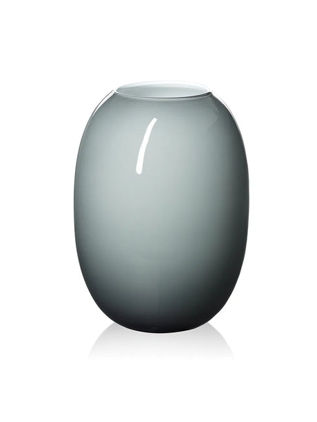 SUPER Vase fra Piet Hein (Grå/Opal) - 25 cm - Jacobsen Plus