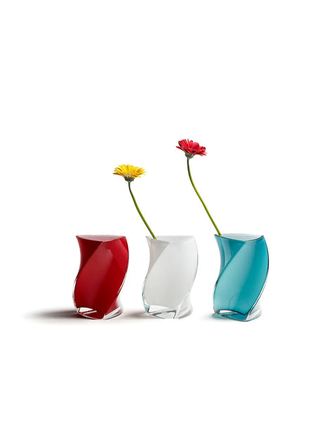 Twister vase fra Piet Hein (Rød) - 16 cm - Jacobsen Plus