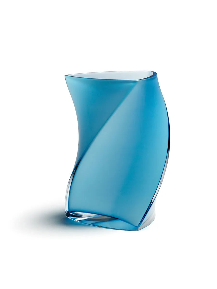 Twister vase fra Piet Hein (Blå)