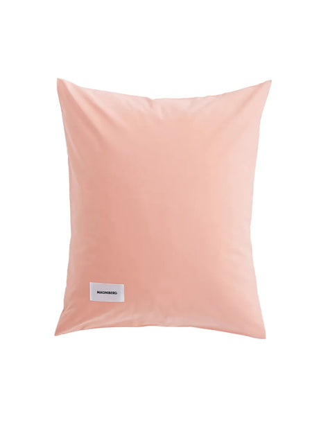 Pure Poplin Pillow Cover Single 60x63 cm fra Magniberg - Peach - Jacobsen Plus