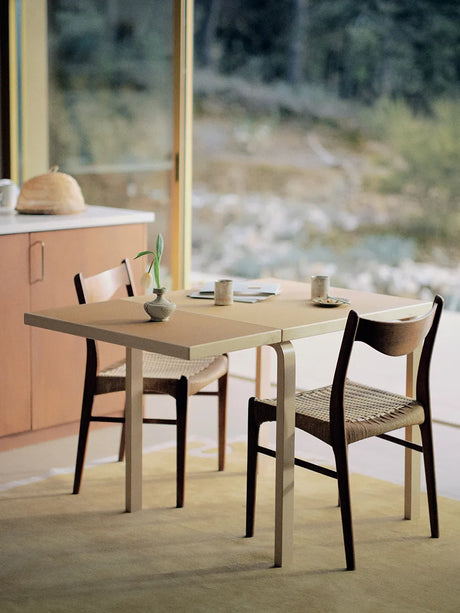Aalto Table Foldable, DL81C fra Artek - Birk - Jacobsen Plus