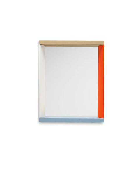 Colour Frame Mirror, small fra Vitra - Blue - Orange - Jacobsen Plus