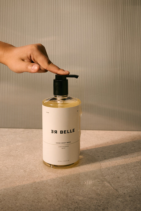 Krops- og håndsæbe, Lemongrass Mint fra Rebelle Copenhagen - 300 ml - Jacobsen Plus