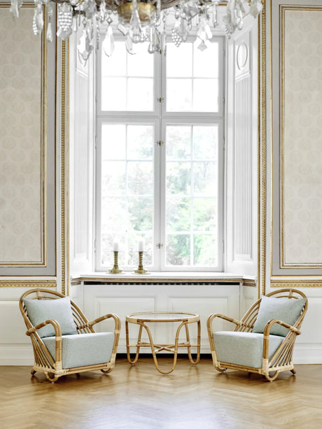 Charlottenborg Lænestol af Arne Jacobsen - A622 Crumble - Beige - Jacobsen Plus