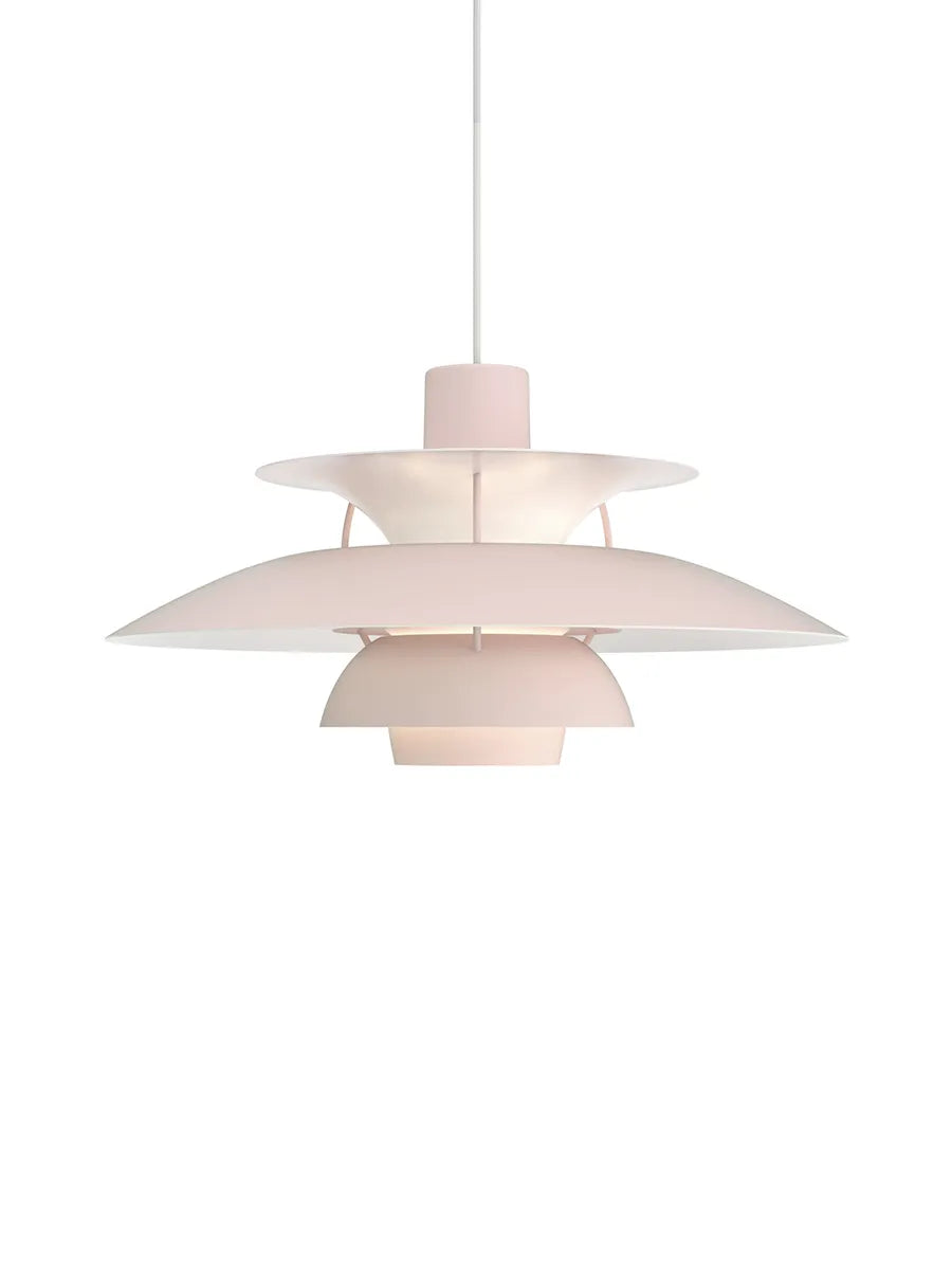 PH 5 pendel, Monokrom Pale Rose af Poul Henningsen