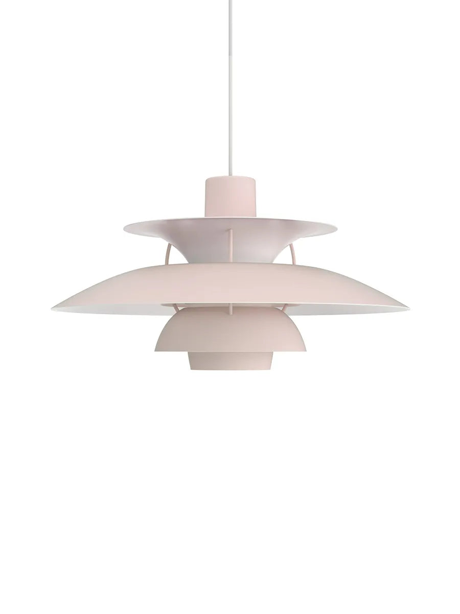 PH 5 pendel, Monokrom Pale Rose af Poul Henningsen