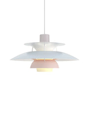 PH 5 pendel, Pastel Oyster Blue Rose af Poul Henningsen