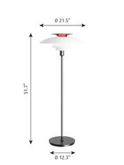 Reparationssæt til PH 80 Gulvlampe fra Louis Poulsen