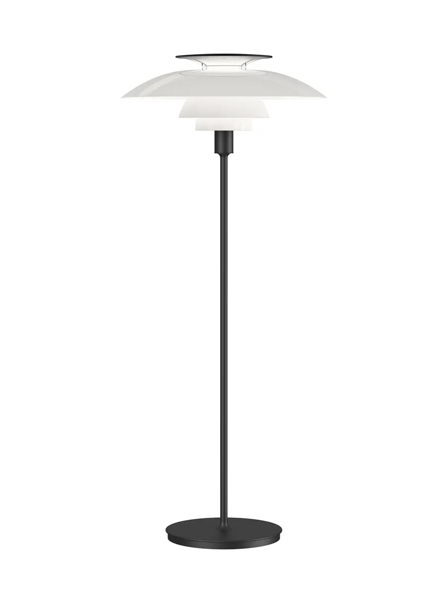 PH 80 gulvlampe, sort fra Louis Poulsen