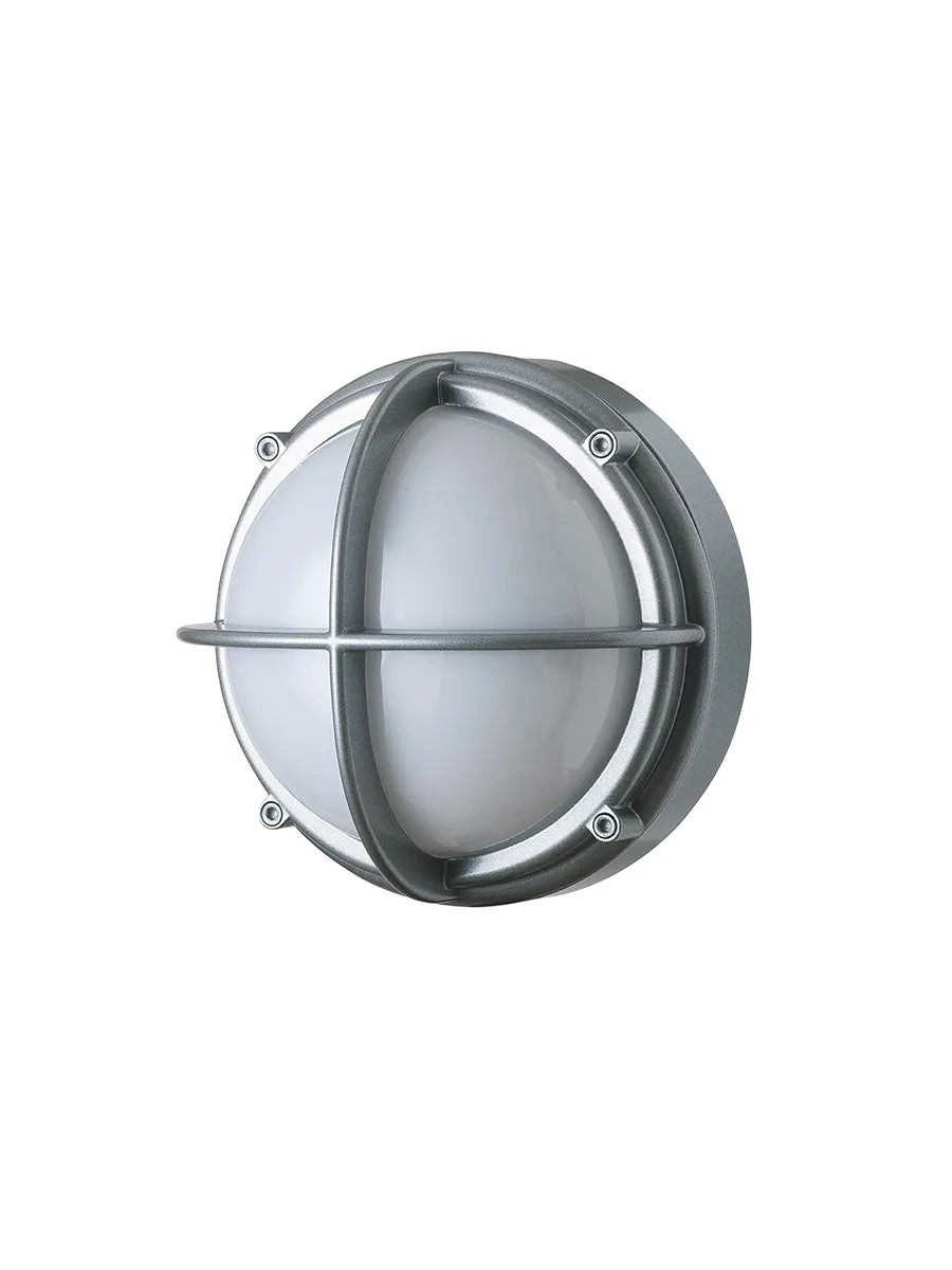 Skot væglampe fra Louis Poulsen - Aluminium / Opal - Jacobsen Plus