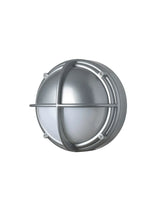 Skot væglampe fra Louis Poulsen - Aluminium / Halvafskærmet opal - Jacobsen Plus