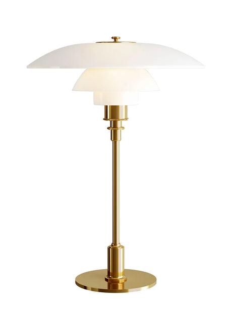PH 3½-2½ Glas Bordlampe, messing metalliseret fra Louis Poulsen - 1 - Jacobsen Plus