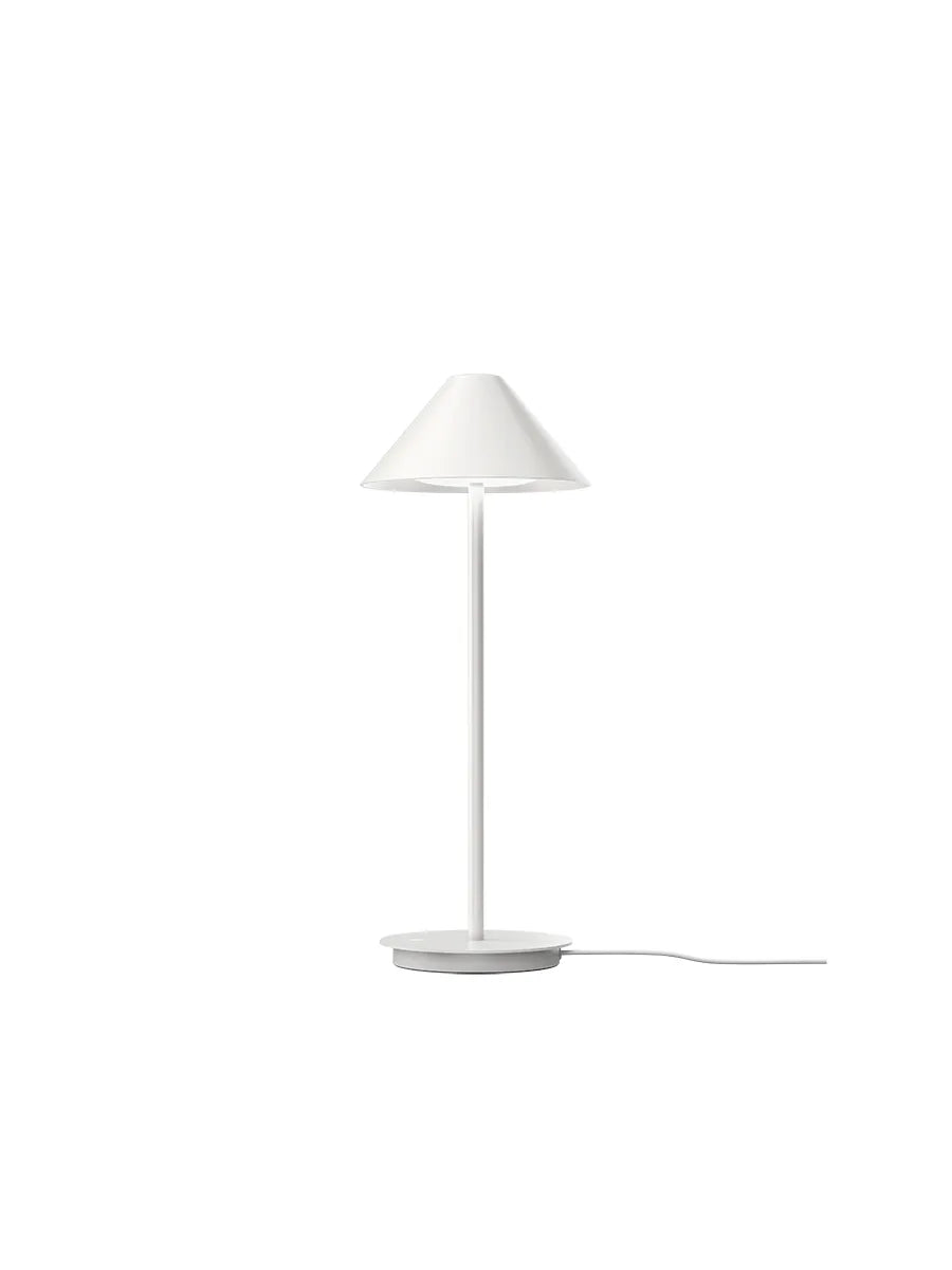 Keglen Bordlampe fra Louis Poulsen - Hvid / Fod - Jacobsen Plus
