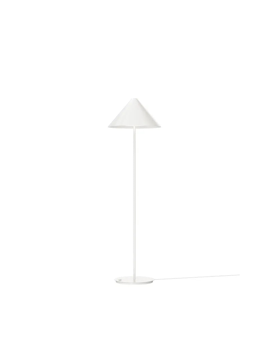 Keglen Gulvlampe fra Louis Poulsen - Hvid - Jacobsen Plus