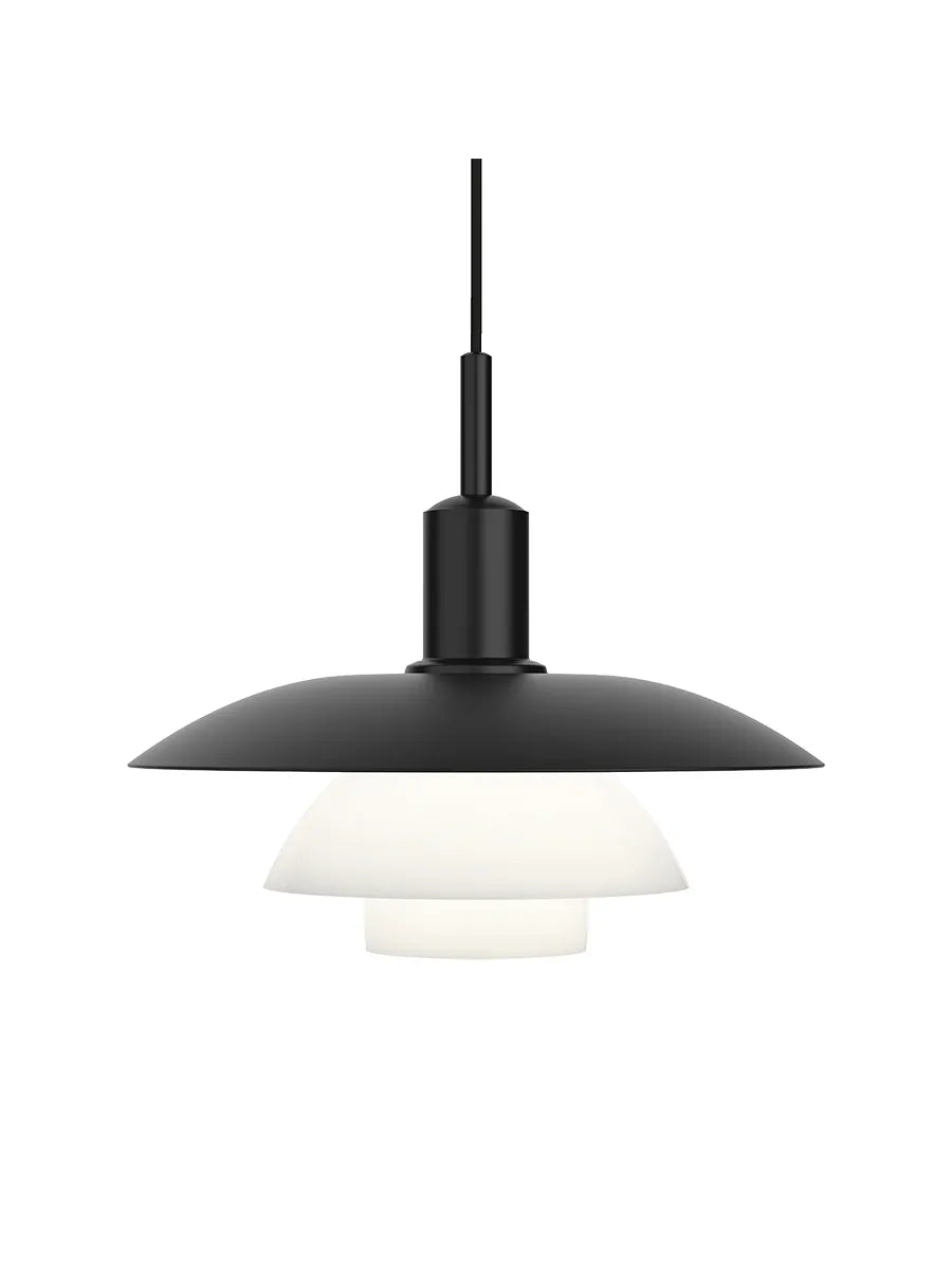 PH 5/5 pendel fra Louis Poulsen - Metal sort-glas - Jacobsen Plus