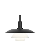 PH 5/5 pendel fra Louis Poulsen - Metal sort-glas - Jacobsen Plus