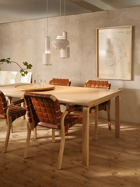 A333 Turnip Pendel fra Artek - Ring White Lacquered - Jacobsen Plus