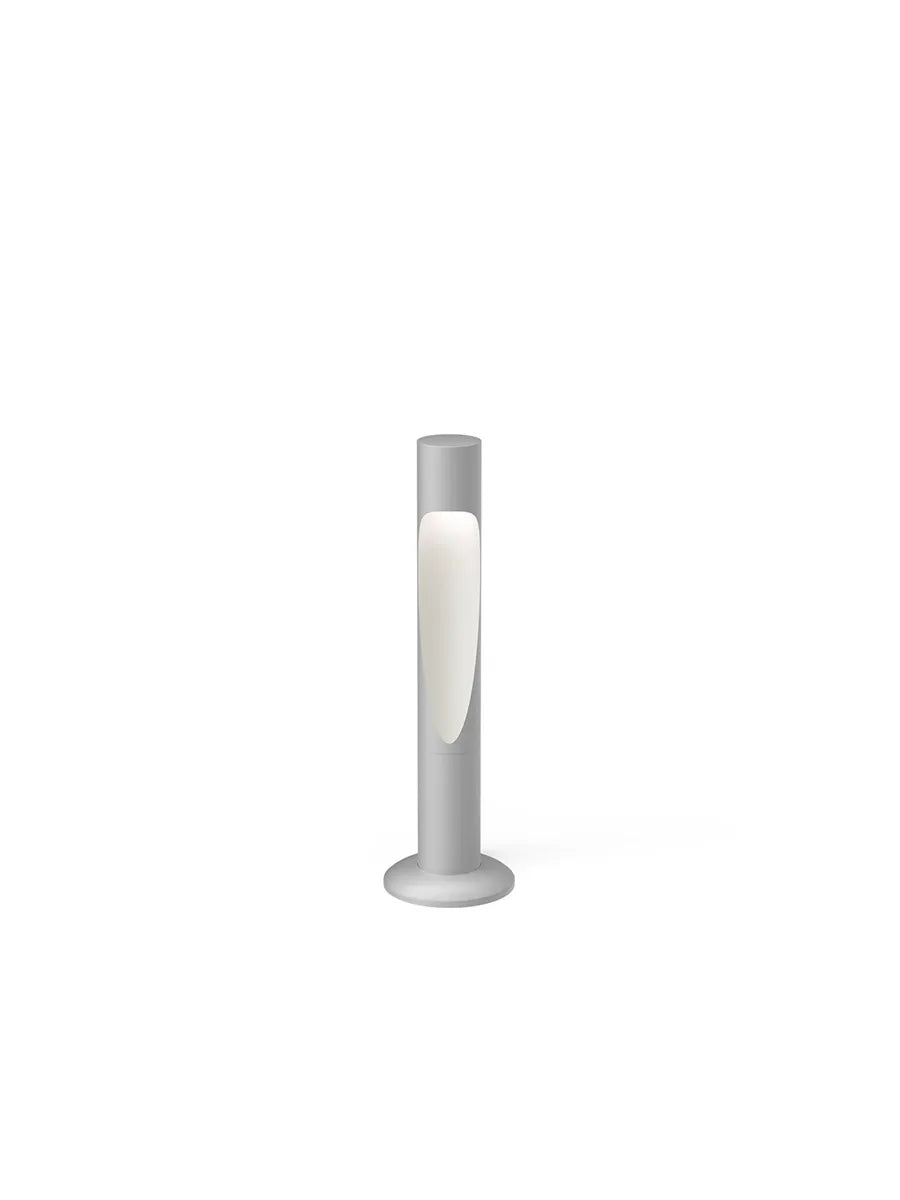Flindt Garden Pullert fra Louis Poulsen - Lav / Aluminium / FODPLADE OG M-ADAPTER - Jacobsen Plus