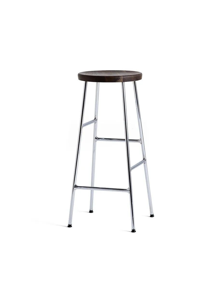 Cornet Barstol fra Hay - High / Smoked oak / Chromed steel - Jacobsen Plus