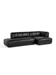 Quilton 3 pers. Sofa, kombination 21, højre fra Hay