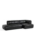 Quilton 3 pers. Sofa, kombination 21, højre fra Hay