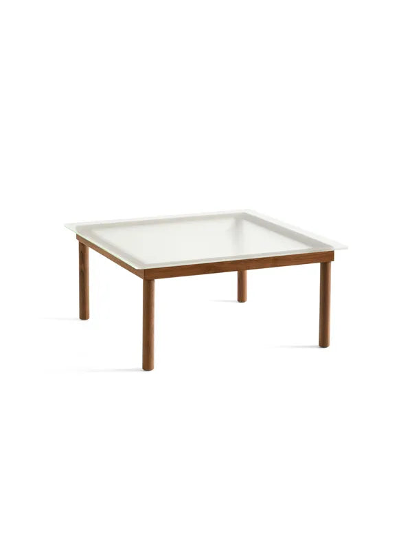  - Clear reeded glass / Water-based lacquered walnut - Jacobsen Plus