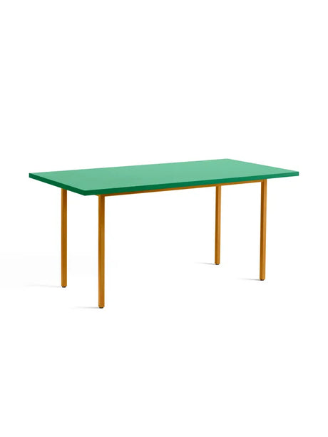 Two-Colour spisebord 160x82 fra Hay - Green mint / Ochre - Jacobsen Plus