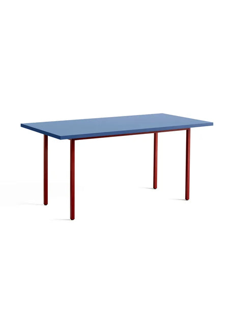 Two-Colour spisebord 160x82 fra Hay - Blue / Maroon red - Jacobsen Plus