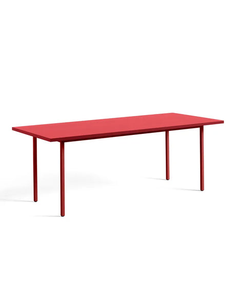 Two-Colour Spisebord 200x90 fra Hay - Red / Maroon red - Jacobsen Plus