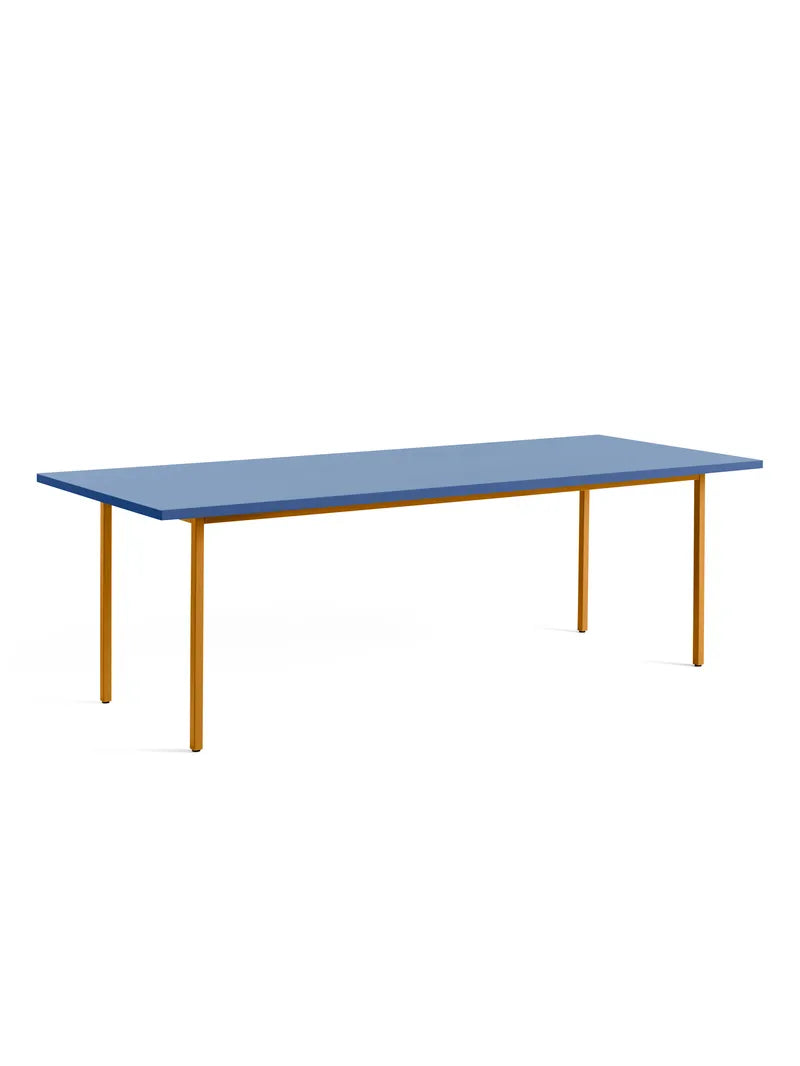 Two-Colour Spisebord 240x90 fra Hay - Blue / Ochre - Jacobsen Plus