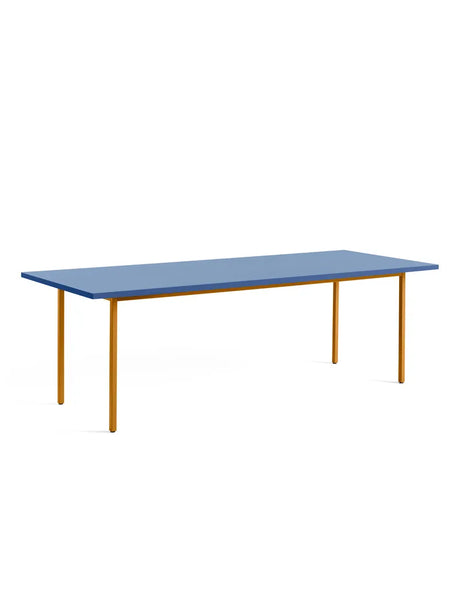 Two-Colour Spisebord 240x90 fra Hay - Blue / Ochre - Jacobsen Plus