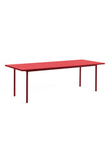 Two-Colour Spisebord 240x90 fra Hay - Red / Maroon red - Jacobsen Plus